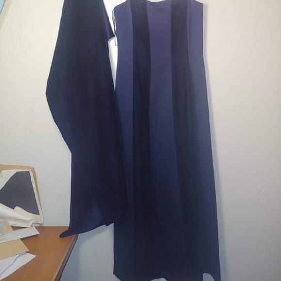 OLEG CASSINI BLACK TIE DRESS - Picture 3 of 6